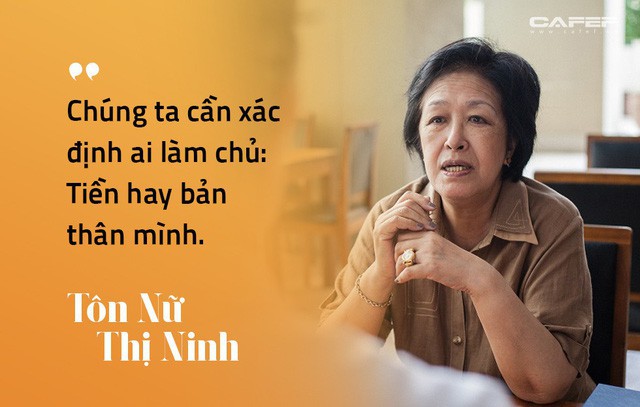  Từng thất bại với dự án Đại học Tư thục, bà Tôn Nữ Thị Ninh khẳng định thành công không chỉ đong đếm bằng tiền - Ảnh 1.