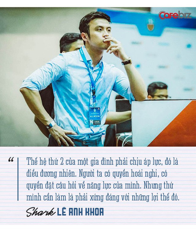 Shark Lê Đăng Khoa và áp lực “con nhà giàu khởi nghiệp”: Dùng tiền túi lập công ty riêng, ba mẹ luôn nghĩ “Nó sẽ thất bại và phải trở về” - Ảnh 5.