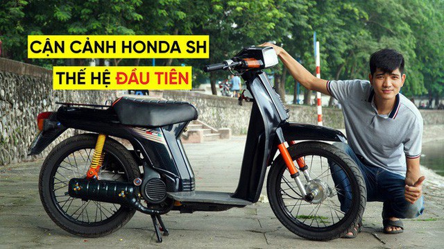Thợ Việt hồi sinh Honda SH đời đầu 1984 từ đống phế liệu thành hàng hiếm trên phố - Ảnh 1.