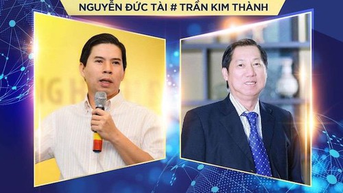 Chủ tịch Thế Giới Di Động Nguyễn Đức Tài và Chủ tịch KIDO Trần Kim Thành