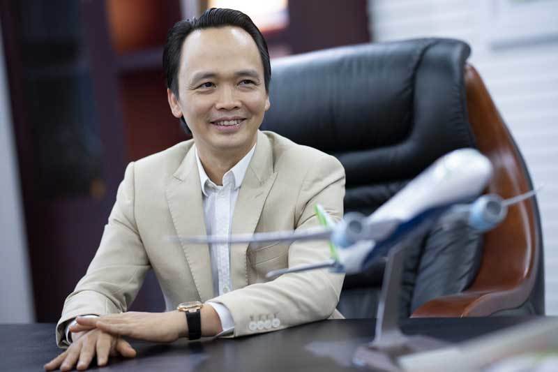 Ông Trịnh Văn Quyết lọt top 3 giàu nhất.