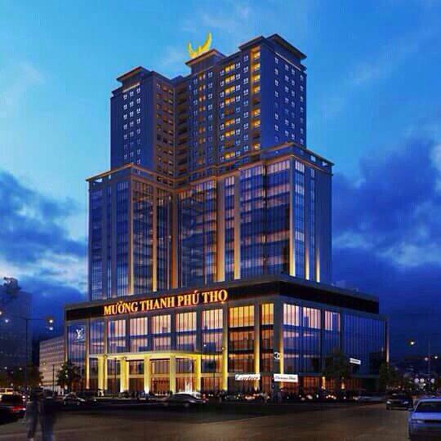 Dự án tổ hợp khách sạn, trung tâm thương mại và căn hộ cao cấp Mường Thanh Phú Thọ trên địa bàn thành phố Việt Trì (Ảnh: CTV).
