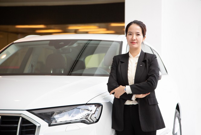 Bà Lê Thành Duyên (sinh năm 1986) được bổ nhiệm vào vị trí Phó Tổng Giám đốc Audi Việt Nam.