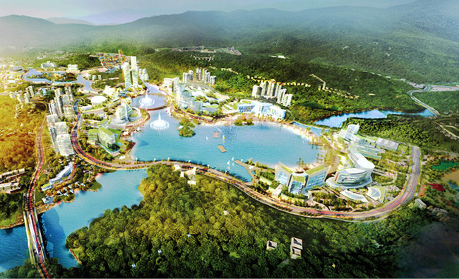 Phối cảnh dự án casino Vân Đồn 46.500 tỷ đồng.