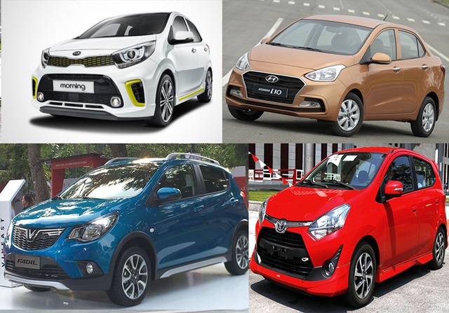 Hiện thị trường có khoảng 15 mẫu xe giá rẻ, phân khúc hạng A, có giá dưới 500 triệu đồng cho người tiêu dùng Việt Nam chọn lựa