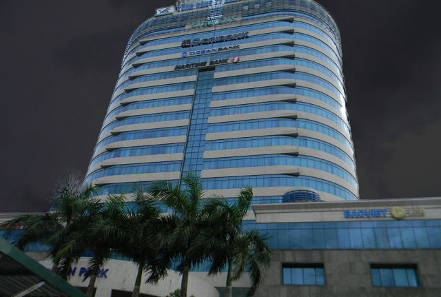 Ocean Park Building, tòa nhà mà MHC đã chuyển nhượng phần vốn góp cho TCT Hàng hải Việt Nam trong năm 2009.