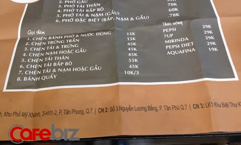 Phở Ông Khải lập kế hoạch mở 100 cửa hàng vào cuối năm 2018 nhưng giữa năm mới có 3 cửa hàng, lại vắng khách, thương hiệu này sẽ đi về đâu?