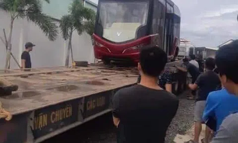 Lộ diện mẫu xe buýt được cho là của VinFast