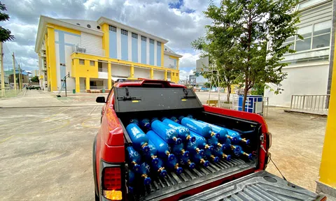 Lập ATM oxy tiếp tế cho người bệnh tại TP. Hồ Chí Minh