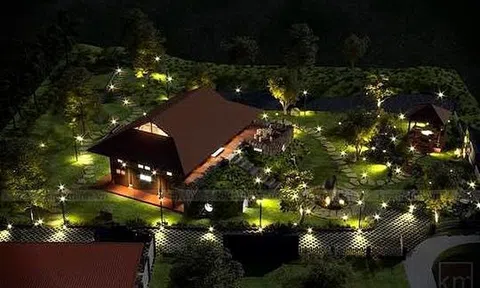 "Biệt phủ" bằng gỗ đẹp như resort 5 sao của gia đình Xuân Bắc