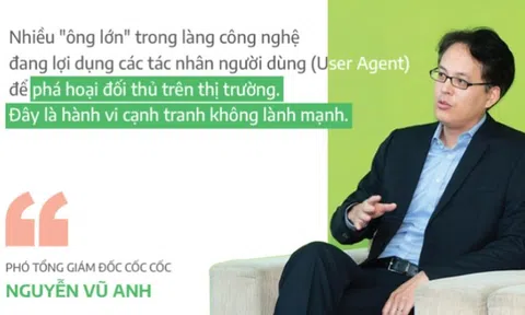 Cốc Cốc tố bị Google 'chơi xấu', cạnh tranh không lành mạnh