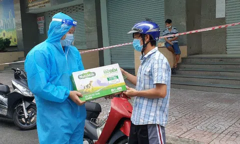 Trợ giá sữa 50%, Nutifood tiếp sức người dân Hà Nội chống dịch