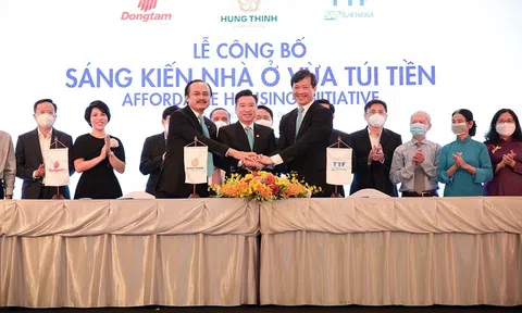 Tập Đoàn Hưng Thịnh, Đồng Tâm Group và gỗ Trường Thành công bố sáng kiến nhà ở vừa túi tiền