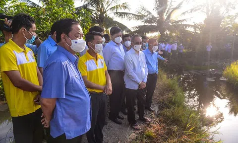 'Lúa thơm-tôm sạch' mục đích cuối cùng để làm gì?