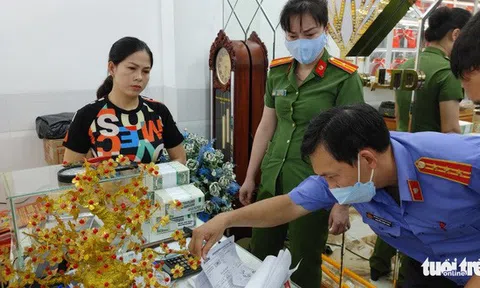 Một tiệm vàng ở An Giang bị điều tra trốn thuế 90 tỉ đồng