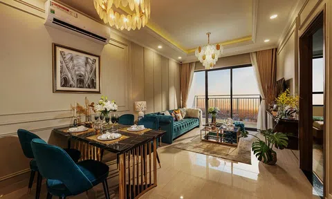 Căn hộ Tây Nam Linh Đàm hút khách hàng nhờ trần cao, nhà thoáng
