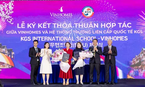 Vinhomes và KGS - Hàn Quốc hợp tác phát triển hệ thống giáo dục liên cấp quốc tế