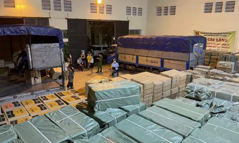 "Đột kích" kho hàng 50 tấn nghi giả mạo nhãn hiệu do người đàn ông Trung Quốc làm chủ