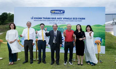 VPMilk - Công ty sữa do ông Park Hang Seo làm đại sứ thương hiệu khánh thành nhà máy sữa công suất 20 triệu lít sữa ở Lâm Đồng