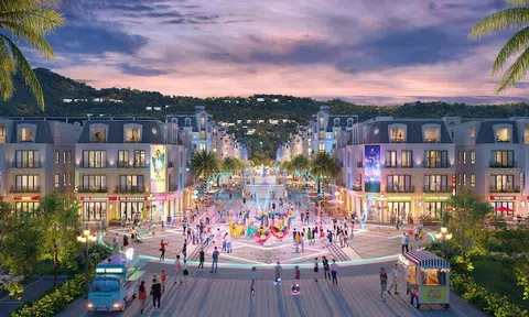 Chuỗi công trình tiện ích gắn liền với nước tại kỳ quan MerryLand Quy Nhơn