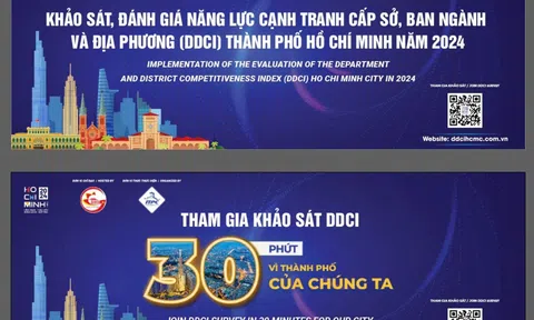 TP. Hồ Chí Minh triển khai khảo sát DDCI năm 2024