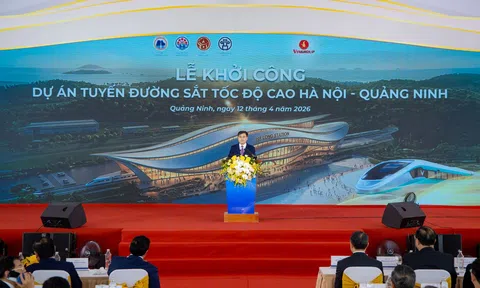 Vingroup khởi công dự án tuyến đường sắt tốc độ cao Hà Nội - Quảng Ninh
