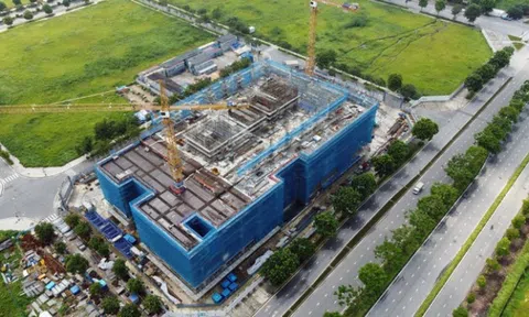 'Soi' tiến độ trung tâm nghiên cứu 220 triệu USD của Samsung ở KĐT Tây Hồ Tây