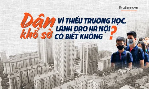 Nhiều khu đô thị ở Hà Nội “quên“ trường học, ai chịu trách nhiệm?