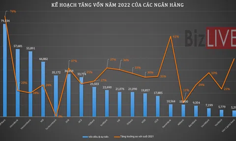 Nhà đầu tư "rút kinh nghiệm thương đau", ngân hàng vẫn dồn dập tính tăng vốn với ít nhất 120 nghìn tỷ