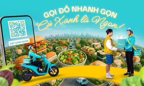 Ra mắt dịch vụ giao đồ ăn - Xanh SM ngon