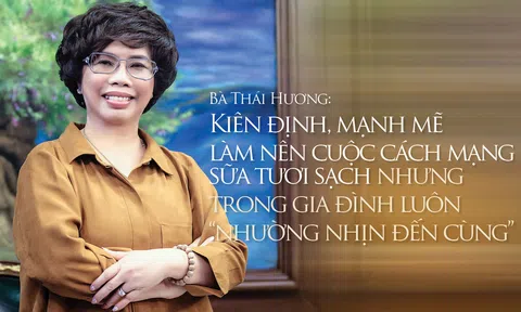 Bà Thái Hương: "Rời ghế Chủ tịch TH, tôi vẫn là người đàn bà sữa"