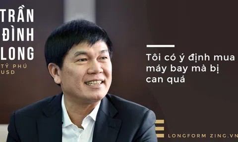 Tỷ Phú USD Trần Đình Long: "Tôi có ý định mua máy bay mà bị can quá!"