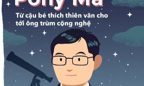 [Infographic] Pony Ma - Từ cậu bé thích thiên văn tới ông trùm công nghệ