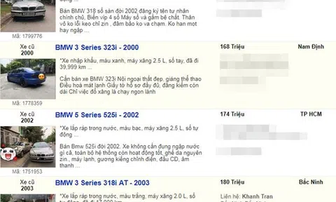 Lexus, Audi, BMW cũ giá trăm triệu đồng: Đau đớn phận xe sang ở Việt Nam