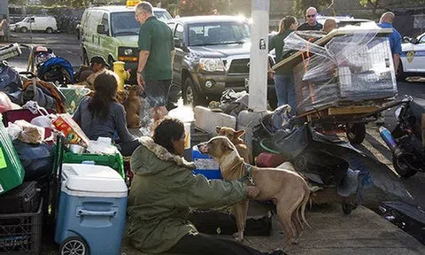 Phân cực giàu - nghèo tại Mỹ tăng mạnh