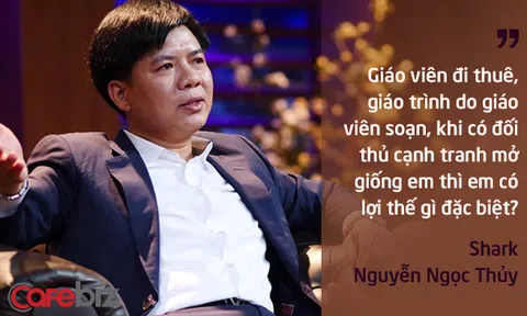 Giáo viên đi thuê, giáo trình không sở hữu, vì sao mô hình dạy tiếng Anh ở quán cà phê này gọi được vốn 5 tỷ đồng từ Shark Thủy?