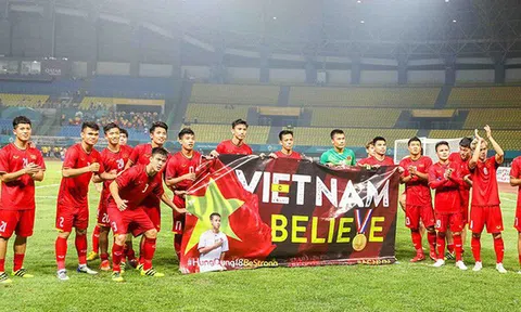 Vietnam Airlines bố trí chuyến bay đặc biệt đón Olympic Việt Nam trở về từ ASIAD