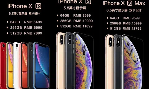 Xỉa xói Apple, Xiaomi ra mắt combo sản phẩm "XS Max", "XS" và "XR", giá ngang iPhone mới nhưng bao gồm cả điện thoại, laptop, Mi