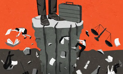 Khoảng cách xa hoa - đổ nát giữa đô thị văn minh