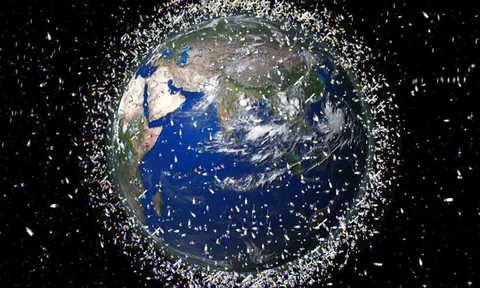 Vấn đề rác thải trong không gian ngày càng nghiêm trọng