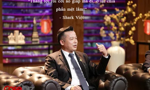 Quan điểm đầu tư của shark Việt: Chia tay nhau trong thành công, 'giống như Thánh Gióng thắng lợi rồi cởi áo giáp mà đi, ở lại chia phần mệt lắm!'