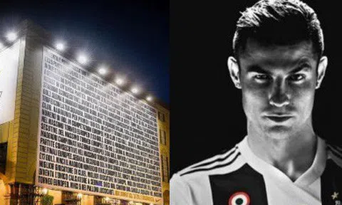 Nike dựng biển quảng cáo dày đặc chữ để tôn vinh Ronaldo và câu kết đầy bất ngờ