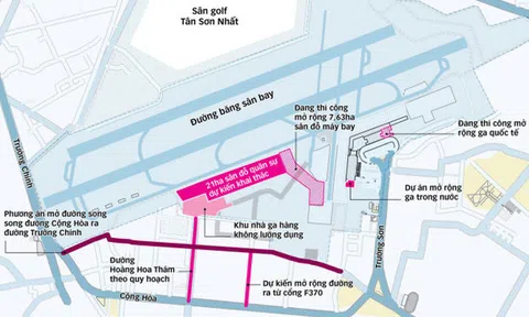 Hàng vạn người dân TP.HCM sẽ hưởng lợi khi tuyến đường mới nghìn tỷ này nối trung tâm với sân bay Tân Sơn Nhất xây dựng