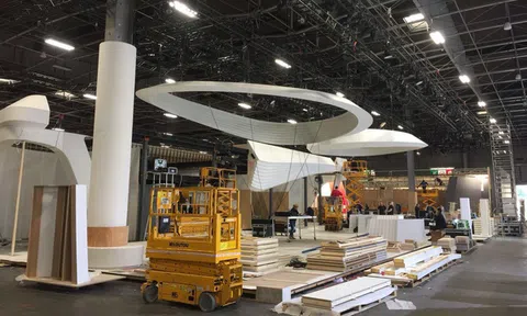 Hé lộ gian hàng của VinFast tại triển lãm Paris: Quy mô "không phải dạng vừa đâu", nằm kế gian hàng của hãng Ferrari và Kia