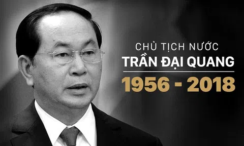 Infographic tiểu sử Chủ tịch nước Trần Đại Quang