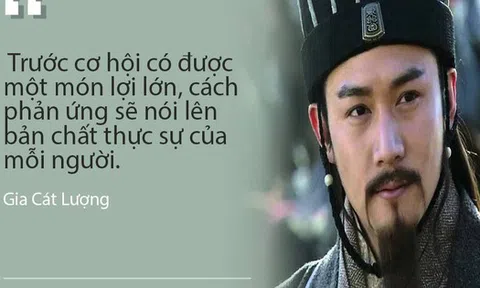Bài học nhìn người muôn đời sâu sắc của Gia Cát Lượng: Trước lợi lộc, mọi mặt nạ đều bị gỡ bỏ