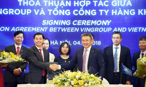 Vietnam Airlines và Vingroup bắt tay xây dựng sản phẩm hàng không du lịch chung