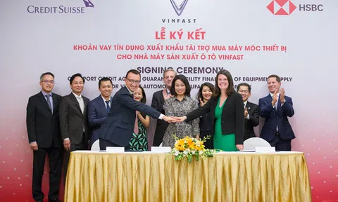 VinFast được bảo lãnh khoản vay 950 triệu USD để nhập khẩu thiếtt bị