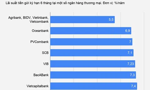 Có tiền gửi vào ngân hàng nào, kỳ hạn bao lâu để hưởng lãi cao nhất?
