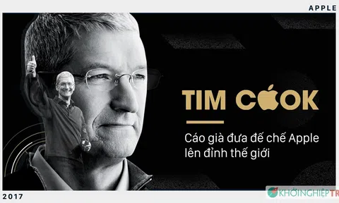 CEO Tim Cook: Cáo già đưa đế chế Apple lên đỉnh thế giới